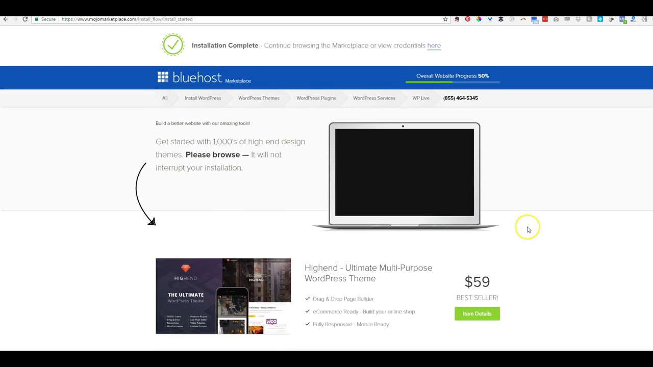2017 Installing Wordpress To Bluehost 1 5 Of Divi Theme Tutorial Images, Photos, Reviews