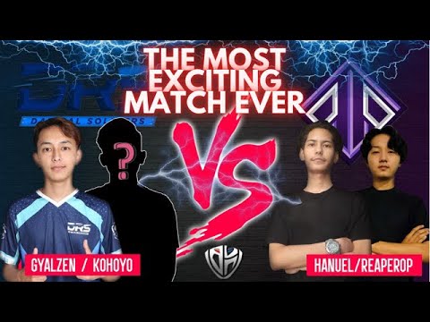 DRSMrBORO / DRSGYALZEN VS PWPREAPEROP / PWPHANEUL | Exciting DUO TDM Match | DreamHackers TDM BATTLE