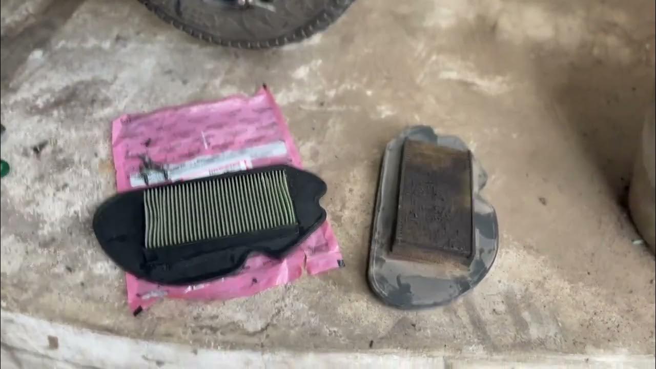 HONDA DIO AIR FILTER CHANGING.. IN MALAYALAM. YouTube