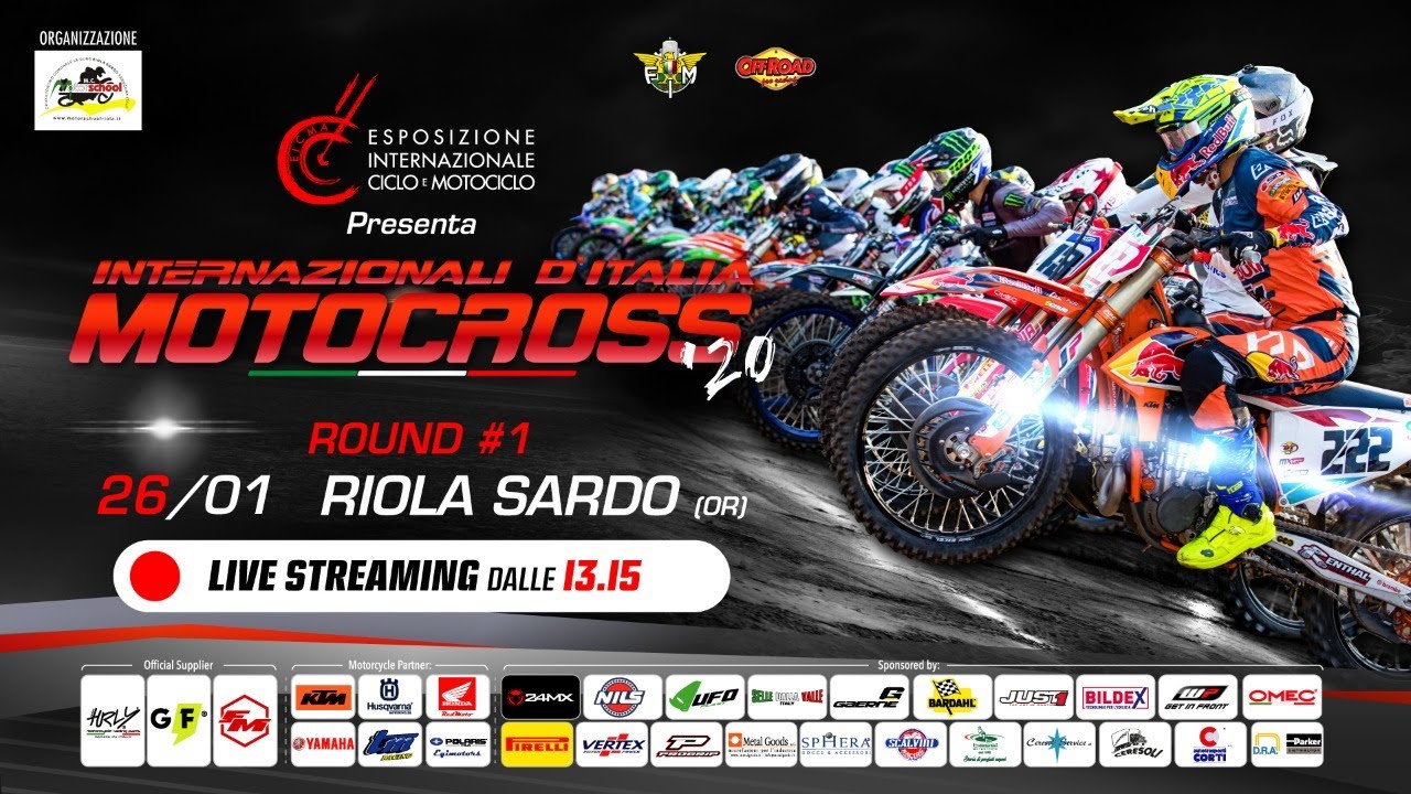 Italian International MX in Riola Sardo 2020 – Live