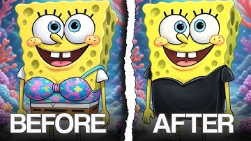 Every Deleted Scene From Spongebob