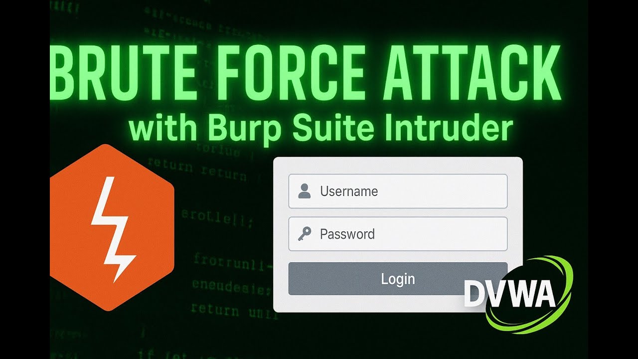 Burp Suite Intruder | Brute Force Login Attack Hindi - YouTube