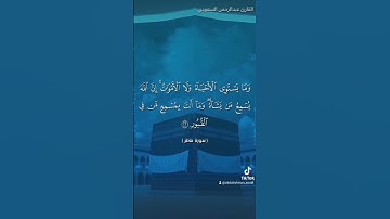 #تلاوة سورة غافر في صلاة العشاء للقارئ عبدالرحمن السعودي