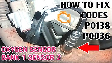 How to fix oxygen sensor circuit high voltage bank1 sensor 2 ! Code p0138 ,p0036 ! problem solved !