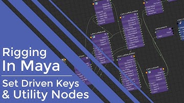 #RiggingInMaya | Part 4 | Fundamentals | Set Driven Keys & Utility Nodes