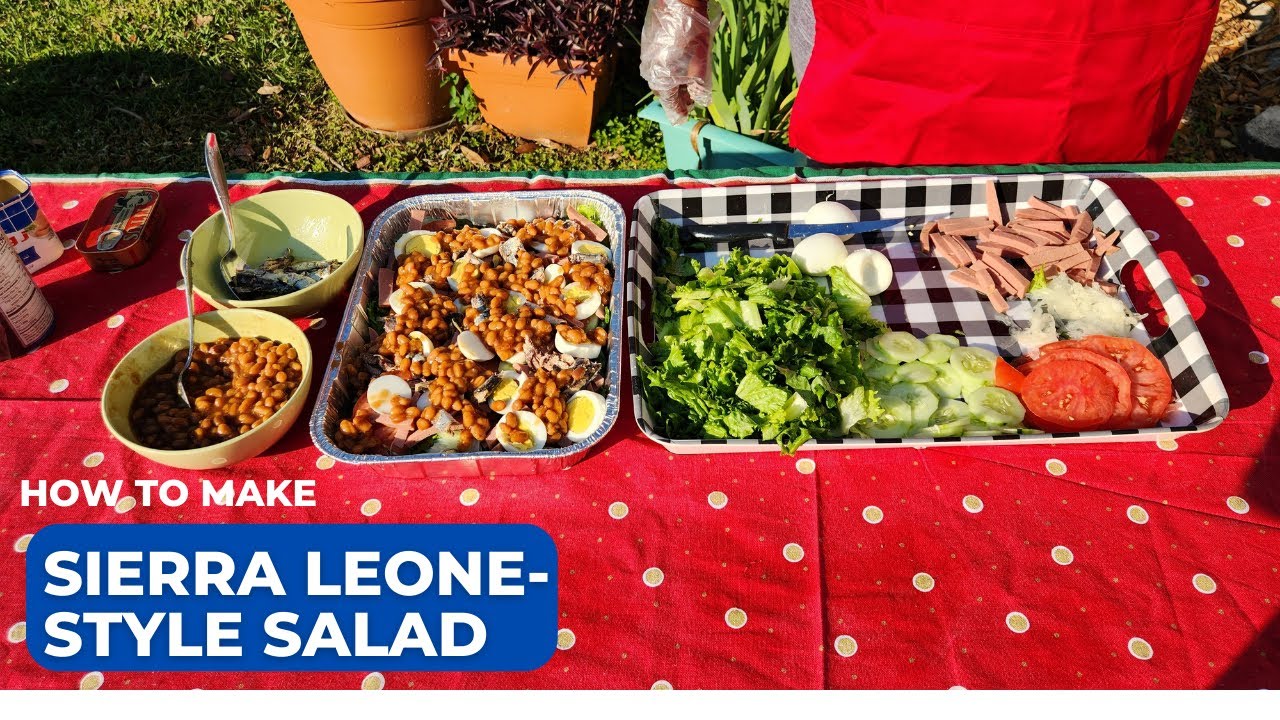 How To Make Sierra Leone Style Salad