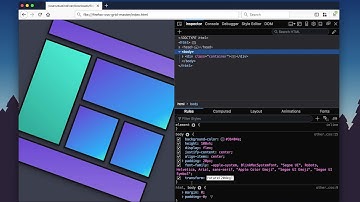 Developer Playground: CSS Grid 3 - Firefox Inspector