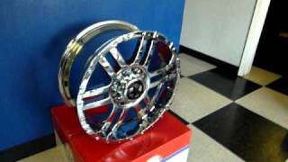 Lonestar Wheels 8 Lug Chrome 459 8 Lug Ford Wheels