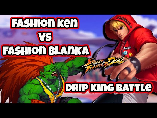 FASHION KEN VS FASHION BLANKA Battle of the drip kings Ken looking