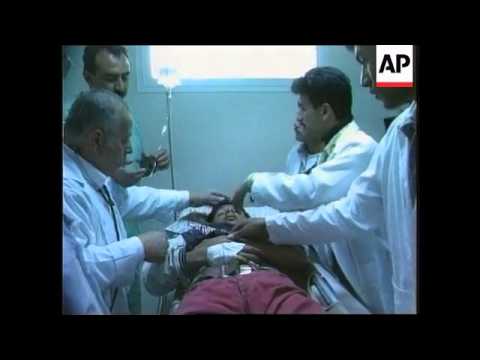 West Bank - Israeli troops clash with Palestinians