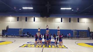 PHS Cheer 2016 - Part of Competition Routine