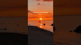 Sunset at Trou-aux-Biches Beach, Mauritius 🌅🇲🇺 #mauritius #sunset #travelshorts