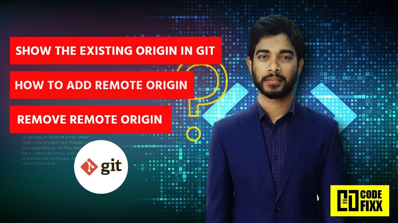 Git Remote add Origin.