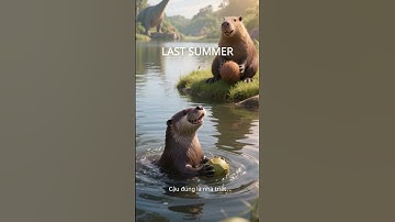 Capybara and Last Summer - Ngày cuối cùng của mùa hè của Capi #funny  #capybara #shorts