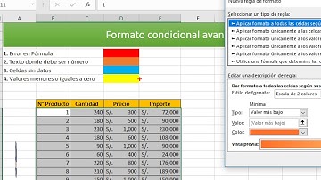 Excel 2016 Formato Condicional Avanzado III