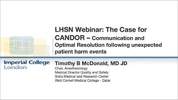 The CANDOR Process: Communication and Optimal Resolution