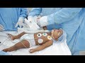 Crying Baby Given Anesthesia for Surgery