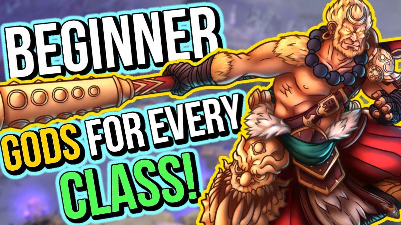 Top 3 BEGINNER GODS For EVERY CLASS/ROLE In SMITE!
