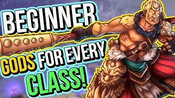 Top 3 BEGINNER GODS For EVERY CLASS/ROLE In SMITE!
