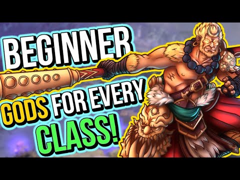 Top 3 BEGINNER GODS For EVERY CLASS/ROLE In SMITE!