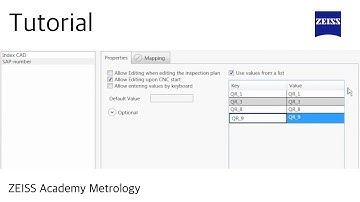 Editor user-defined report header variables in CALYPSO