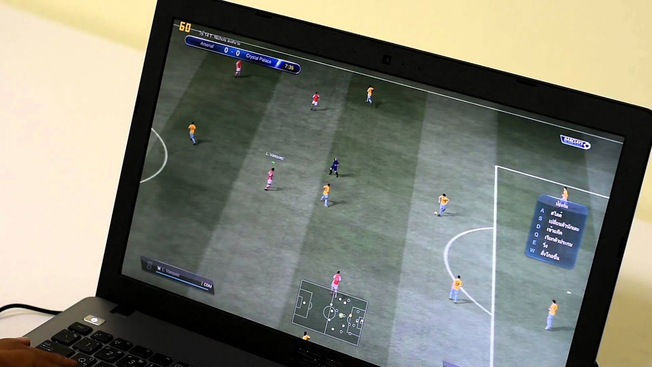 Asus Z550ZA A8 7200P Test Game