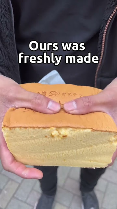 Let’s try Jiggly cake in Japan