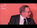 Wilfried Martens  l'inauguration du Cepess: L'Europe doit avoir un visage