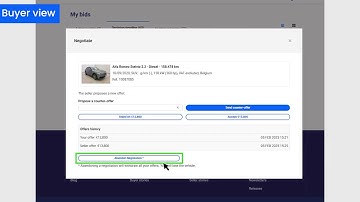 How to negotiate after the end of an auction? | OPENLANE car auctions