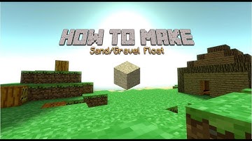 Minecraft Tutorial : Make Gravity Implemented Blocks (Sand, Gravel) Float