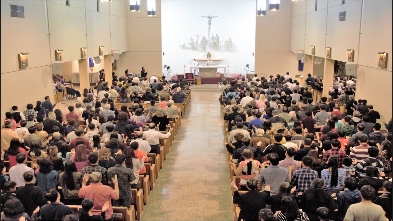 4th Sunday Lent English Mass Nativity El Monte part 1 YouTube