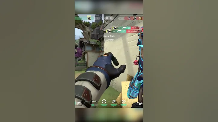 Clean 1 VS 5 Clutch | Valorant | #valorant #shorts