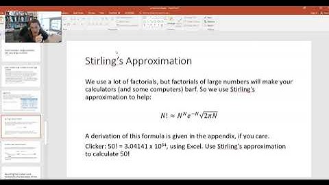 Small numbers, large numbers, very large numbers, and Stirling