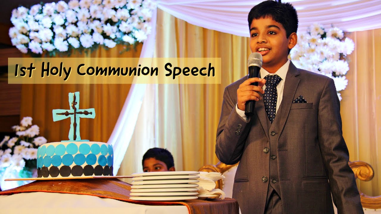 holy communion speech