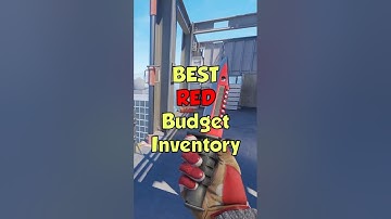 BEST RED Budget Inventory #cs2 #cs2skins #counterstrike