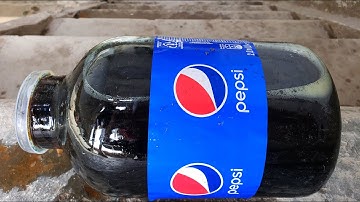 Breaking glass bottles & Crushing Crunchy & Soft Things! Coca Cola vs Pepsi #asmr