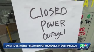 About 4,000 PG&E customers in SF still without power as of noon Dec. 22, 2025