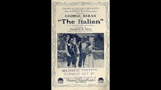 The Italian 1915 Paramount Pictures American Silent Film Drama