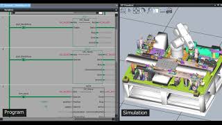 Industry’s first simulation software integrating robots and control equipment