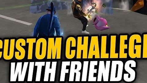 custom Challenge with friends | Garena | Free Fire India 🇮🇳 | 1 vs 1 | #freefire #garenafreefire 