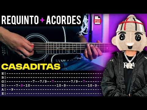 Casaditas | Guitar Tutorial | Chuyin | Requinto + Chords | TABS