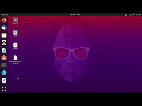 Как подключить анонимный удаленный рабочий стол rdp в ОС Linux с помощью remmina