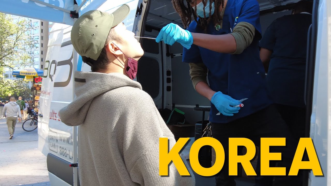 013 🇰🇷01. 한국으로 출국 준비, LABQ PCR 테스트, JFK 공항 터미널 4, 아시아나 비즈니스 클래스 탑승