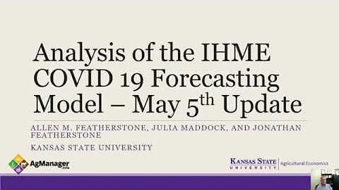 Analysis of the IHME COVID 19 Forecasting Model – May 5 Update