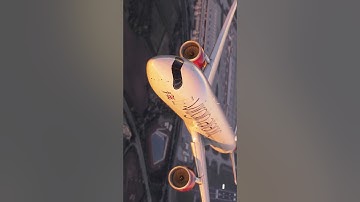 VS A350-1000 Vibes 😍🔥Plus a little tease of the new Heathrow 👀 #flightsimulator  #a350