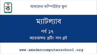 Celebrity MATLAB Bangla Tutorial for Beginners - Episode 17 Profile