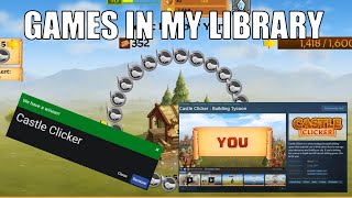 Games in my library - Castle Clicker screenshot 2