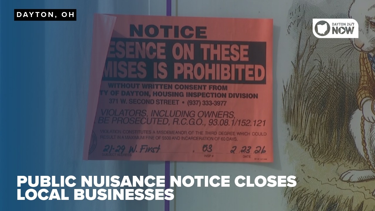 City of Dayton nuisance notice shuts down Rabbit Hole Books and Lisse Beauty Bar