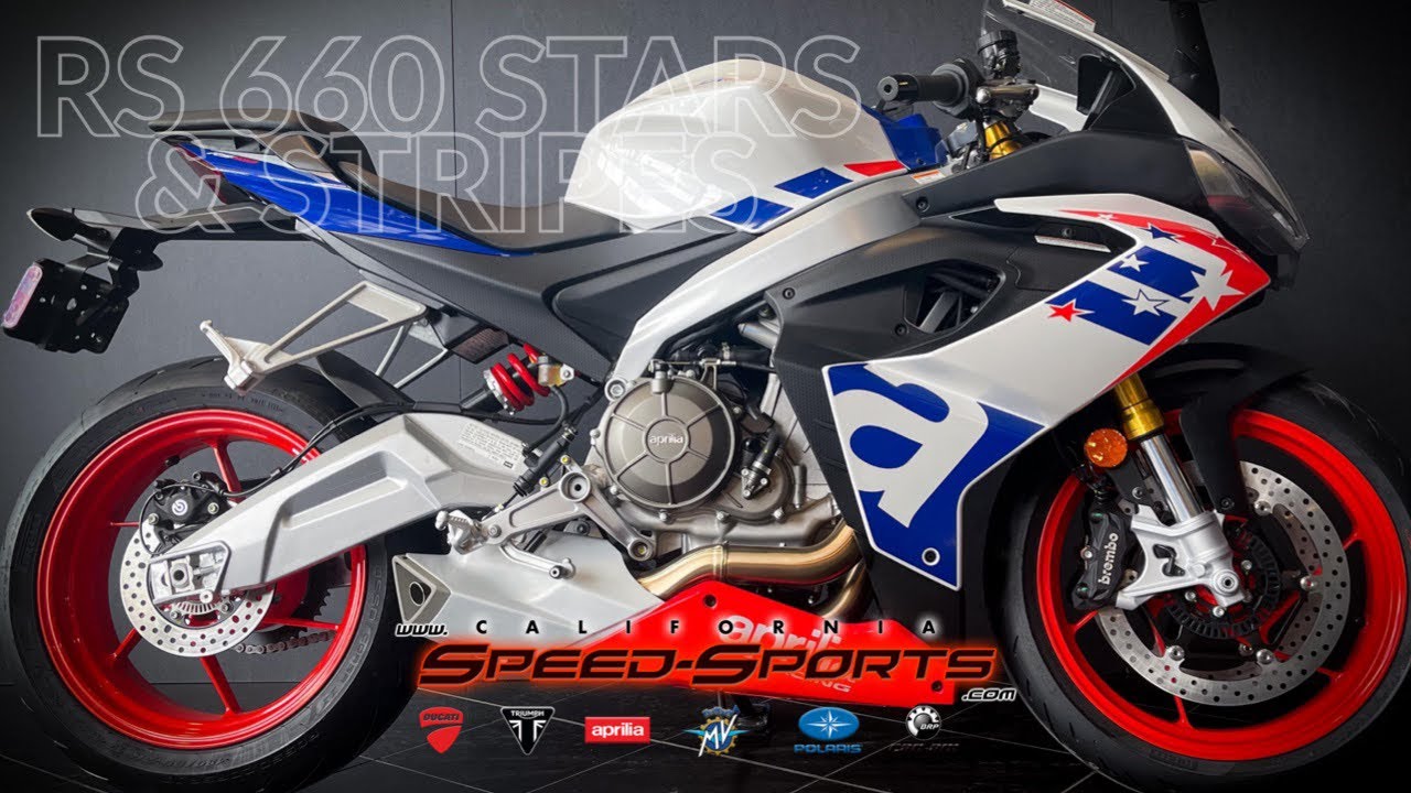 Stars and Stripes! - Aprilia RS 660 Limited Edition 2022