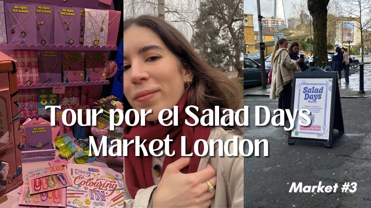 Tour por el Salad Days Market en Londres 🛍️